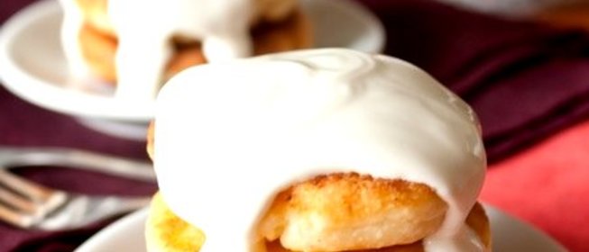 Сырники с вишней