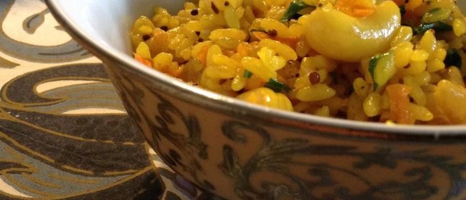 Плов с кешью