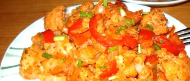 Солянка из цветной капусты