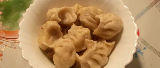 Вареники с картофелем и кроликом