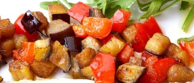 Капоната с кедровыми орехами