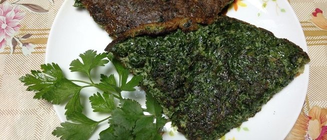 Кюкю (омлет с зеленью)