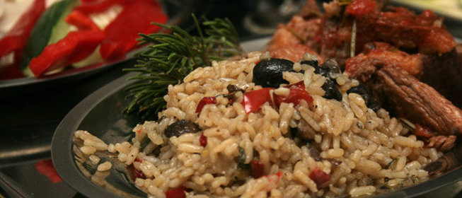 Ризотто с овощами