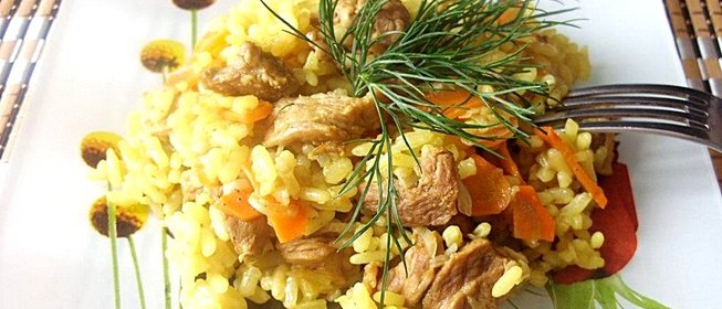 Плов в казане