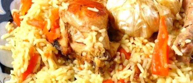 Плов из окорочков