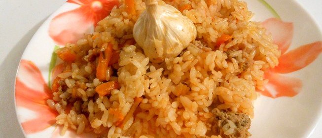 Плов с фаршем