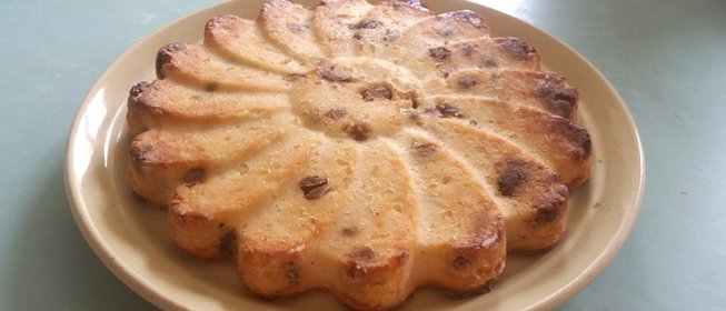 Запеканка творожная с цукатами