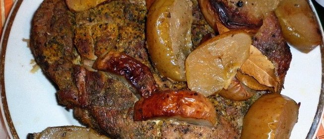 Свинина по баварски