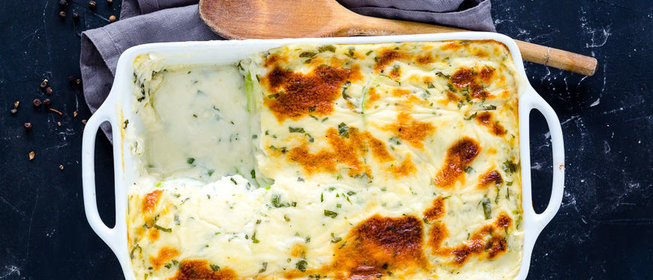 Запеканка из кабачков с сыром