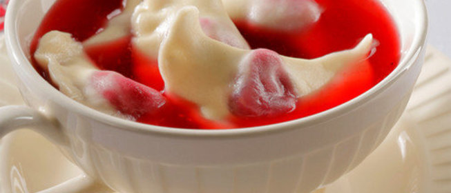 Вареники с вишней