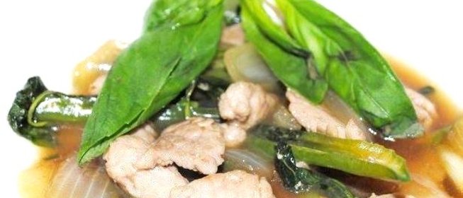 Свинина в воке