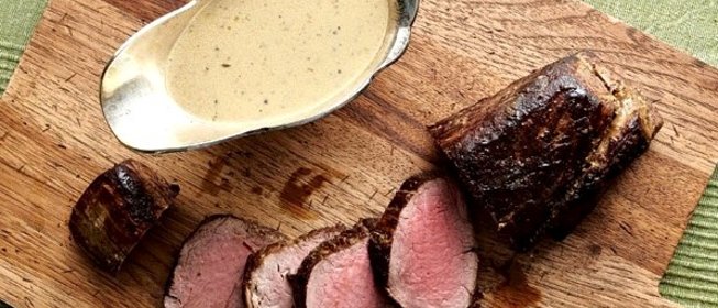 Cливочно-грибной соус для мяса