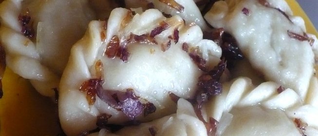 Вареники с картошкой и сыром