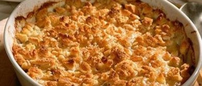 Запеканка из топинамбуров