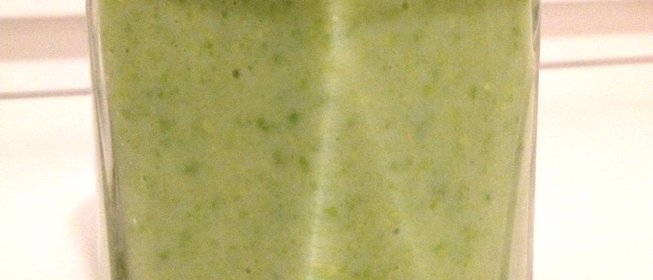 Коктейль из авокадо и меда