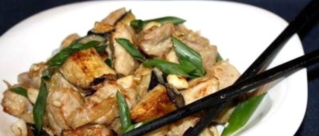 Свинина с баклажанами