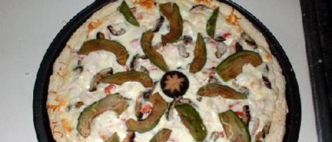 Пицца в Японском стиле