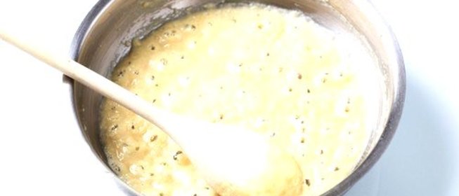 Соус бешамель с мускатным орехом