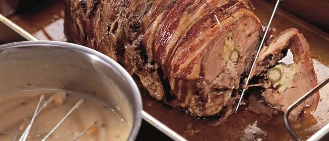 Свинина с каперсами