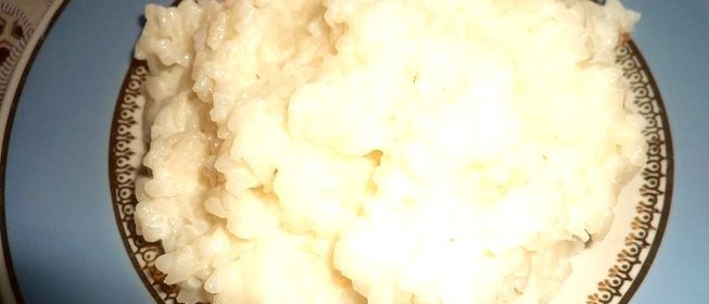 Молочная рисовая каша