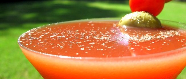 Коктейль Кровавый январь