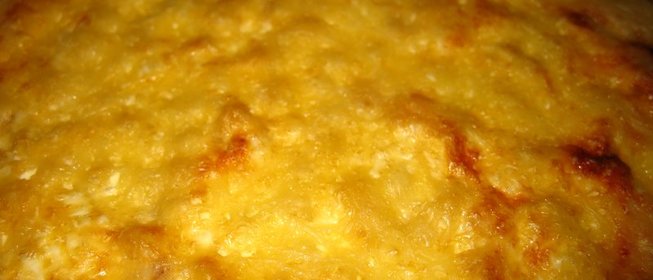 Куриная запеканка с овощами и сметаной