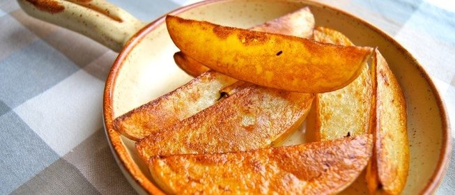 Картофель по-деревенски дольками