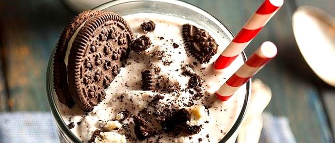 Молочный коктейль с шоколадом