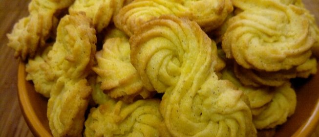 Печенье из поленты