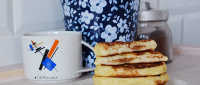 Сырники с арахисовой пастой