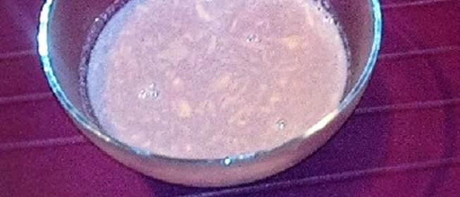 Cоус сабайон с виноградным соком