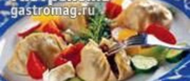 Огурджалинские манты (с рыбой)