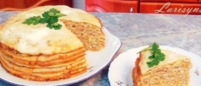 Рязанский блинчатый пирог