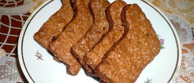 Хрустящее имбирное печенье