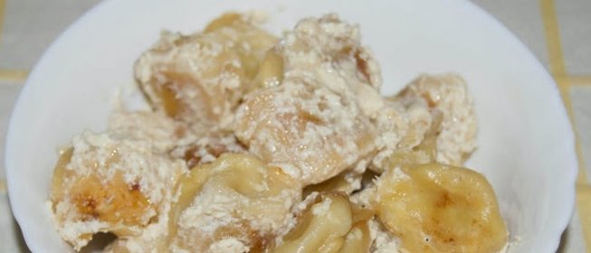 Пельмени с сулугуни