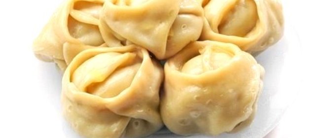 Манты с картошкой и грибами