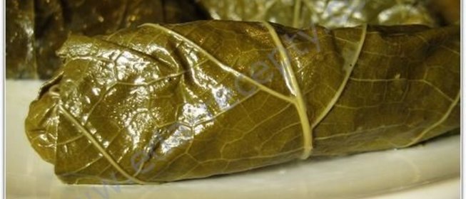 Толма в виноградных листьях