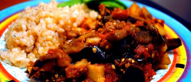 Картофель с баклажанами по-китайски