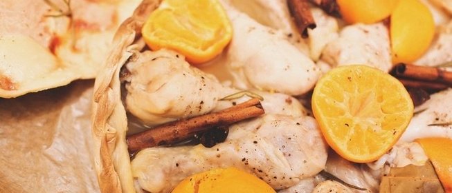 Салат с сыром и виноградом