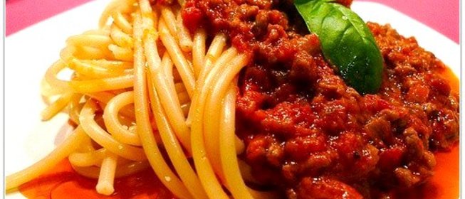 Болоньезе с белым вином