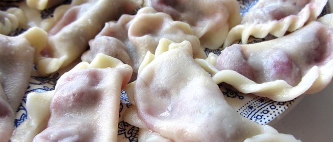 Вареники с грушей