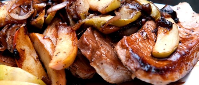 Свинина в гранатовом соке