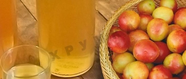 Домашнее вино из алычи