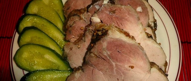 Свинина запечённая в фольге