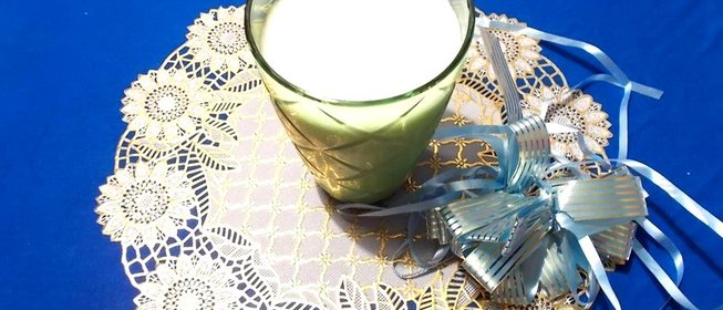 Молочный коктейль с ананасом