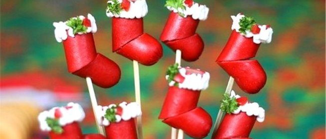 Закуска Новогодние валенки