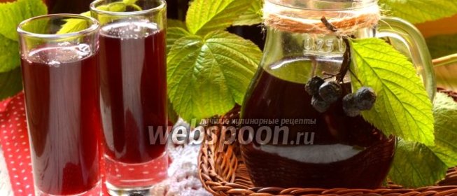 Сок из чёрноплодной рябины на зиму