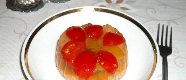 Заливное овощное