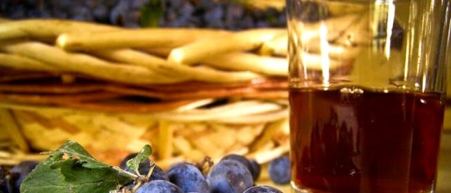 Вино из терна без дрожжей