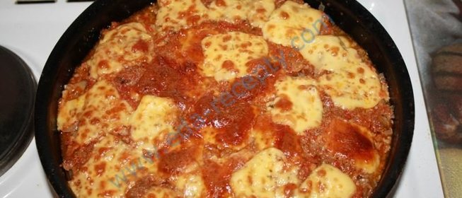 Запеканка из баклажанов с фаршем